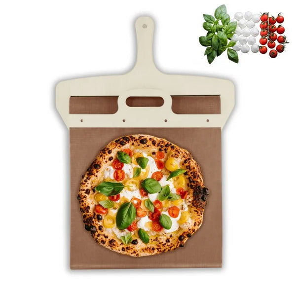 Slide Wooden Paddle Pizza Kitchen Baking Tools