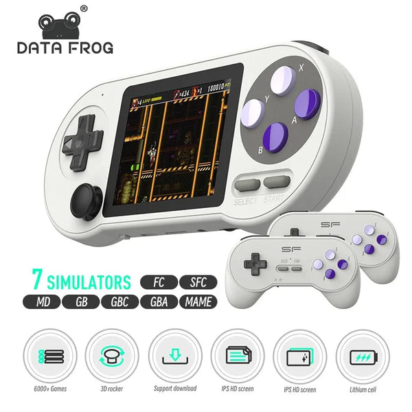 Retro Video Games Portable Handheld Game Console 3 Inch  6000 Games